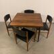 4x Scandinavian Teak Chairs by Grete Jalk MidCentury 60s