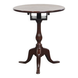 Table à vin/table à vin ronde et ouverte en forme de cage à oiseaux anglaise antique
