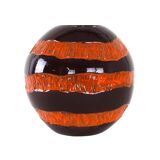 Ceramic vase, Italian design, 1960s, made in Italy