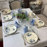 Old hollow dish made in france digoin Sarreguemines