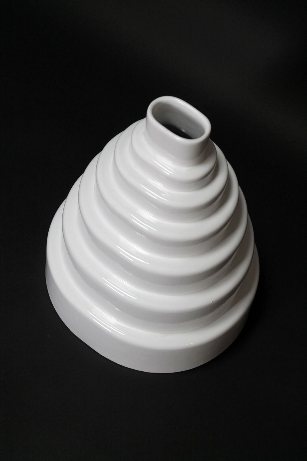 Vase Memphis Milano Sottsass Era by Florio Keramia