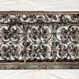 17th century wrought iron railing, balcony barrier railing