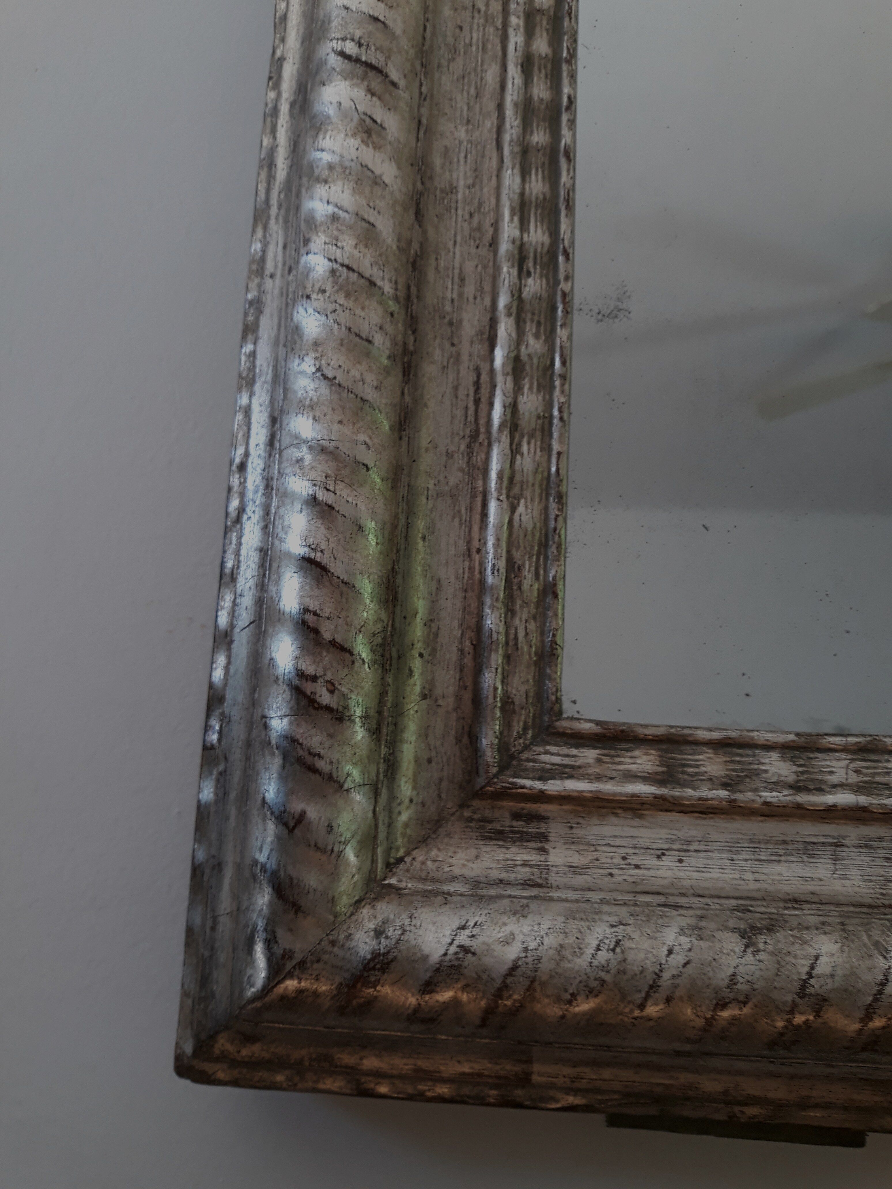 Silver mercury mirror