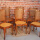 Set of 6 chairs canned