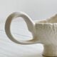 White asparagus slushy gravy boat.