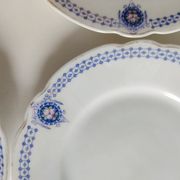 Set of 7 Muller Selb dessert plates