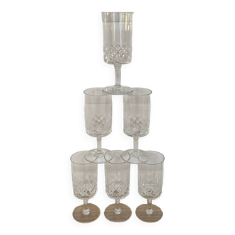 Set of 6 glasses