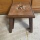 Antique nesting tables vallauris atelier barrois wood + ceramic c