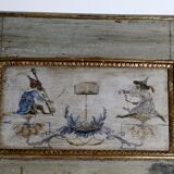 Pier to Board Chinese décor style fireplace