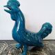 Pique fleurs céramique coq 1960