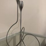 Black Blum Loop Candle Holder