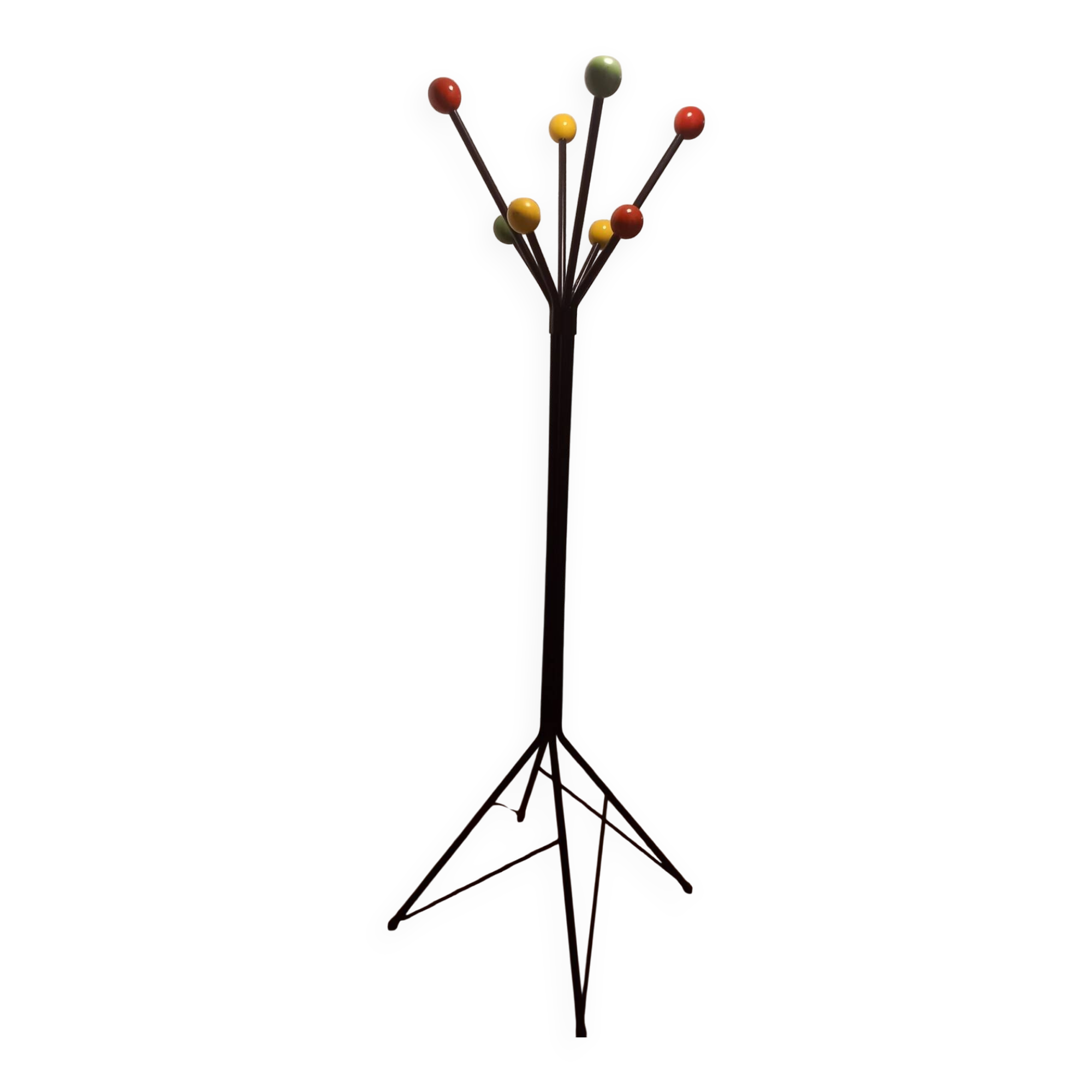 Free-standing coat rack