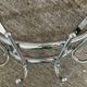 Circular chromed metal coat rack from the 50s-60s