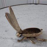 Brass fly ashtray 50s