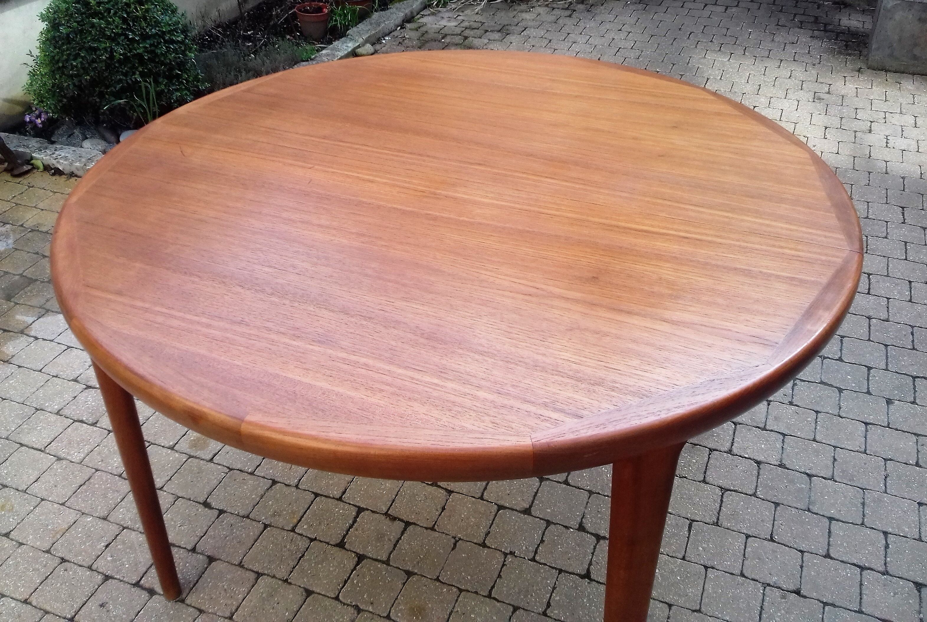 1960s extendable teak table