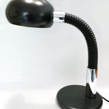 Table lamp or desk gamma lux italy black and chrome