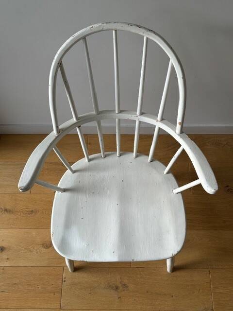wooden armchair - Sweden 50s/60s
