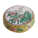 Old Chinese enamelled copper box.