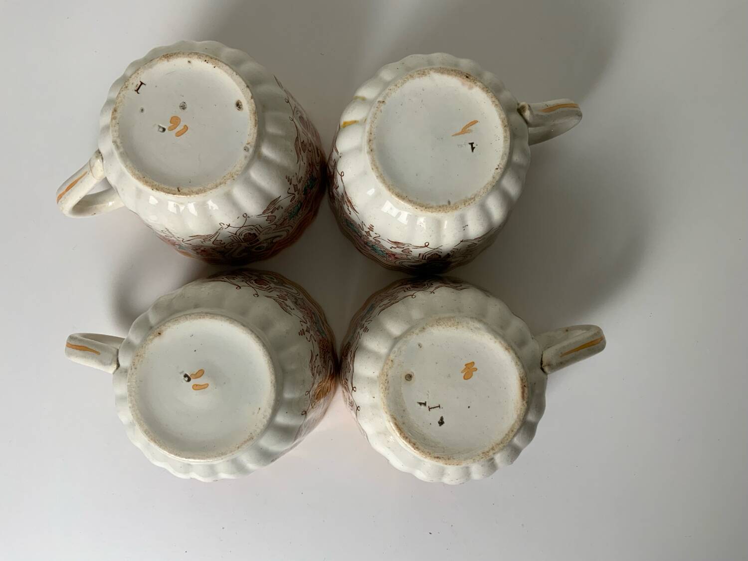Tasses XIXème Minton