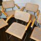 Cesca B64 vintage chair with armrests - Marcel Breuer in light beech - Vintage - Made in Italy - 80s (6 available)