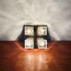 Ice Cube Flush Light by J.T. Kalmar for Franken KG