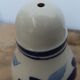 Saliere poivriere faience