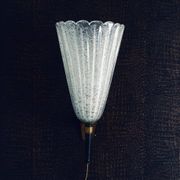 Italian Art Glass Wall Lamp by Barovier & Toso, 1950s