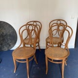 Vintage table and 4 chairs set