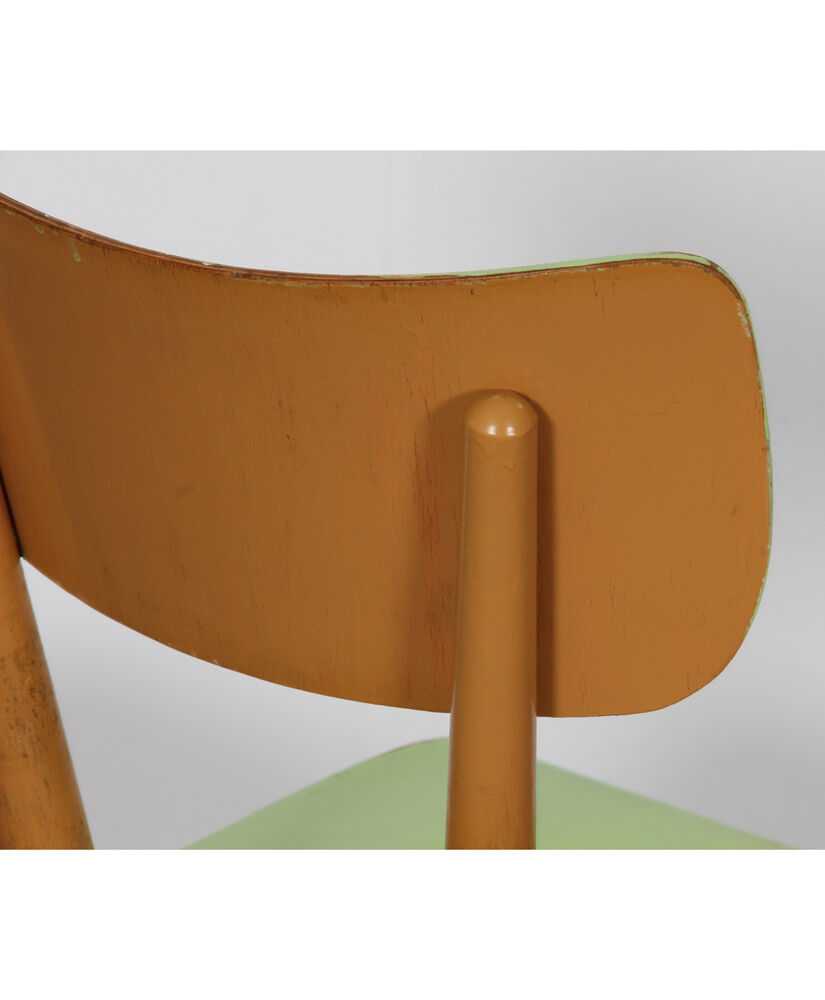 Paire de chaises vertes pour Ton, 1960