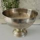 Champagne bucket Silver Plated vasque on Pedestal,