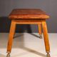 Gym bench vintage wood 1950s Czechoslovakia