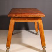 Gym bench vintage wood 1950s Czechoslovakia