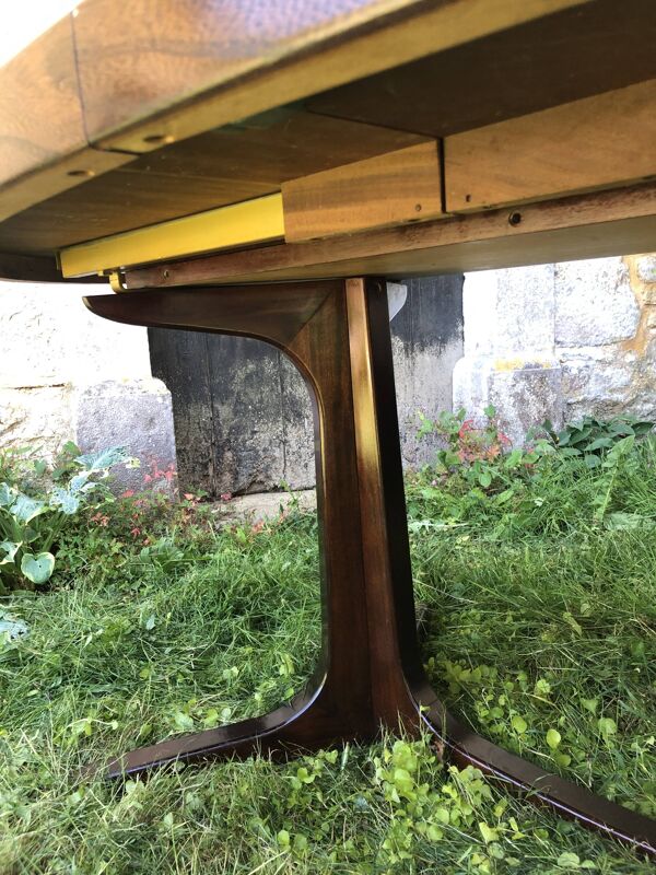 Table Baumann ovale avec rallonges