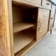 Old oak sideboard from the 1950s, vintage reconstruction period