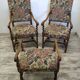 Fauteuils ancien avec pouf