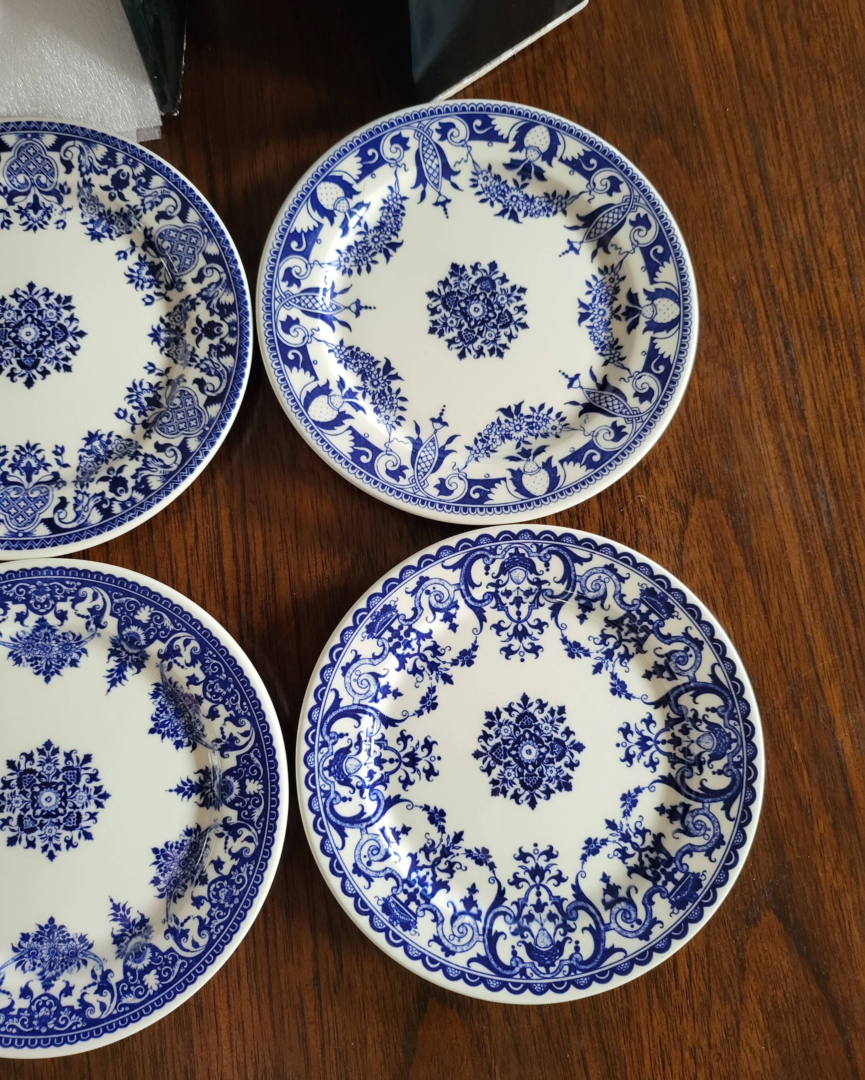 6 porcelain coasters from gien