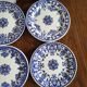 6 porcelain coasters from gien