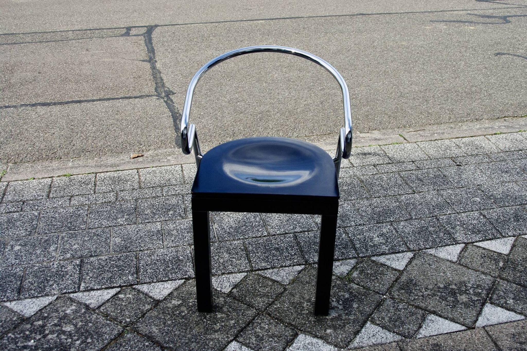 Paire de chaise vintage space age 1980
