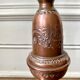 Old copper candle holder