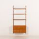 Hansen and Guldborg teak shelving unit, Denmark, 1960s
