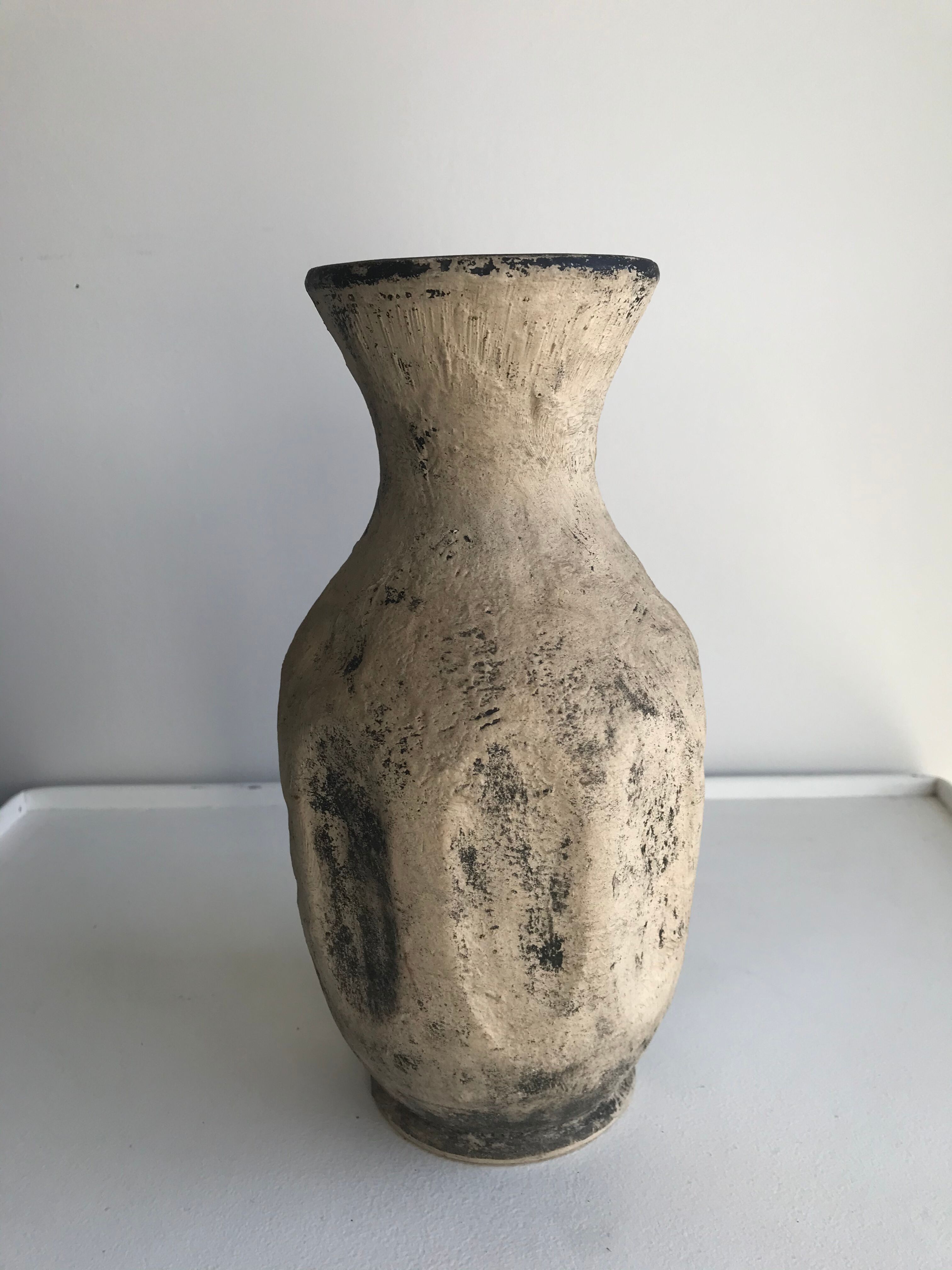 Terracotta vase