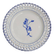 Assiette ancienne en faïence – Émile Gallé à Saint-Clément