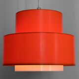 Suspension "Cylindus" par Uno et Östen Kristiansson pour Luxus. Suède années 1970