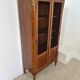 Old display case library with wire mesh from the Napoleon III period, late 19th century