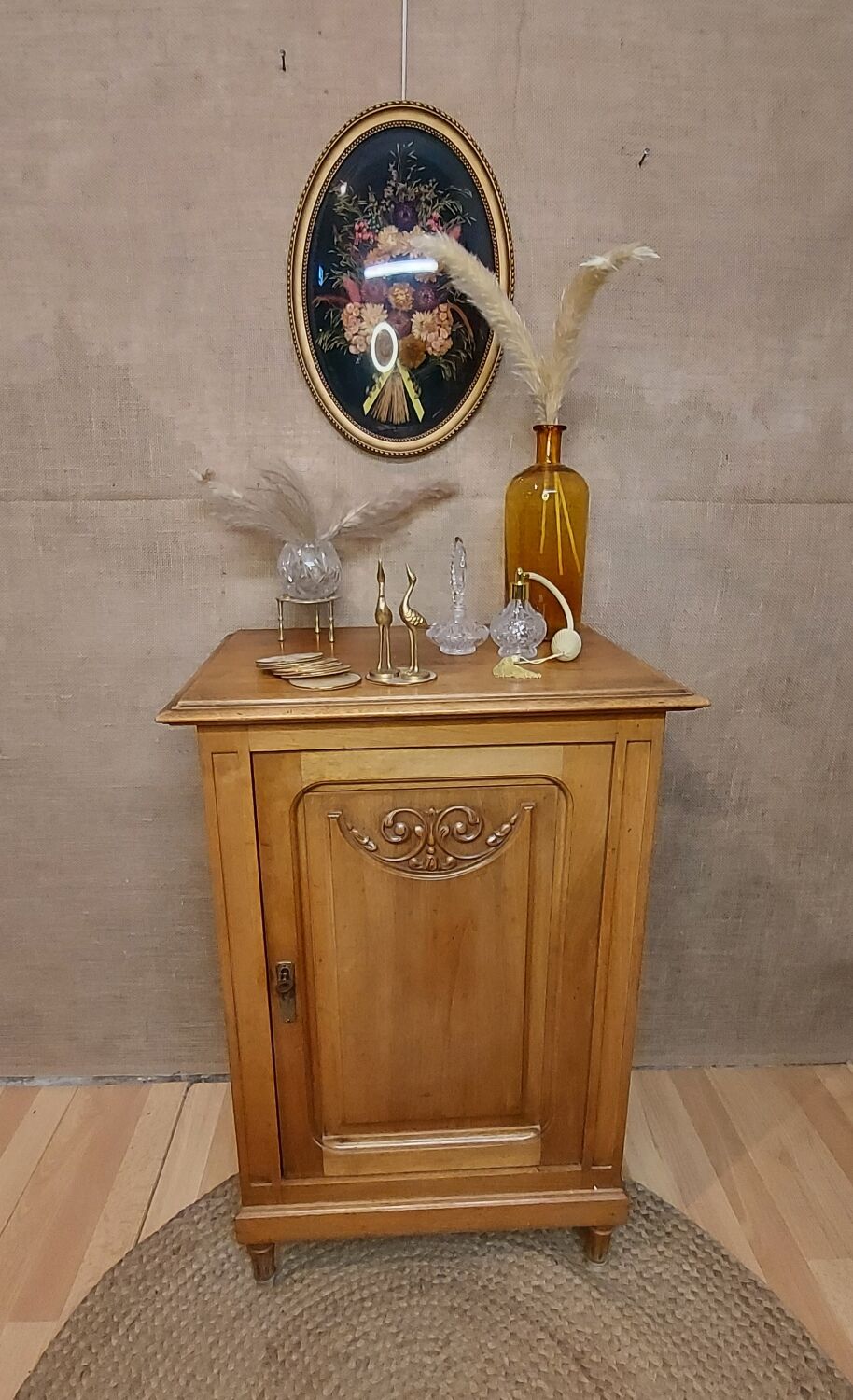 Art Deco jam maker walnut