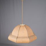 Suspension in natural raffia, France, 1960s