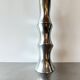 Xxl “twisted” vase / cast aluminum – 1980s