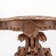 Attributed to Henry Eyles Victorian Walnut Center Table England Mid-19th