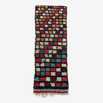 Vintage Moroccan Berber rug Azilal 2.82x0.90m
