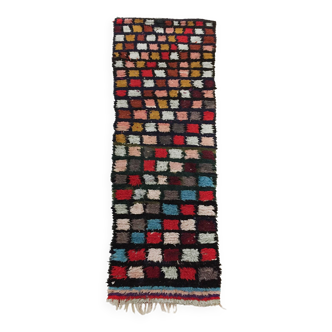 Vintage Moroccan Berber rug Azilal 2.82x0.90m